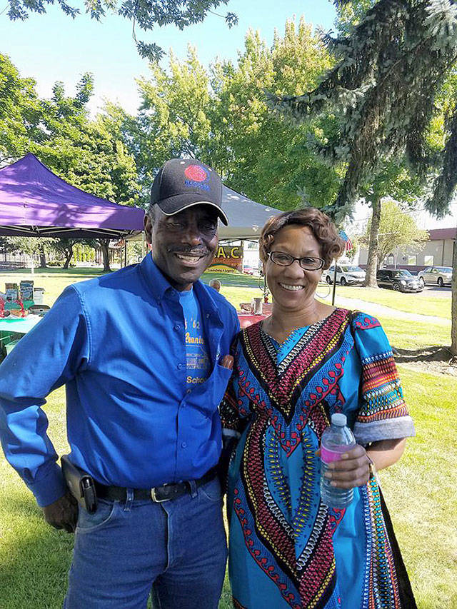 Linda Sweezer at a Kent Black Action Commission event. Courtesy Photo