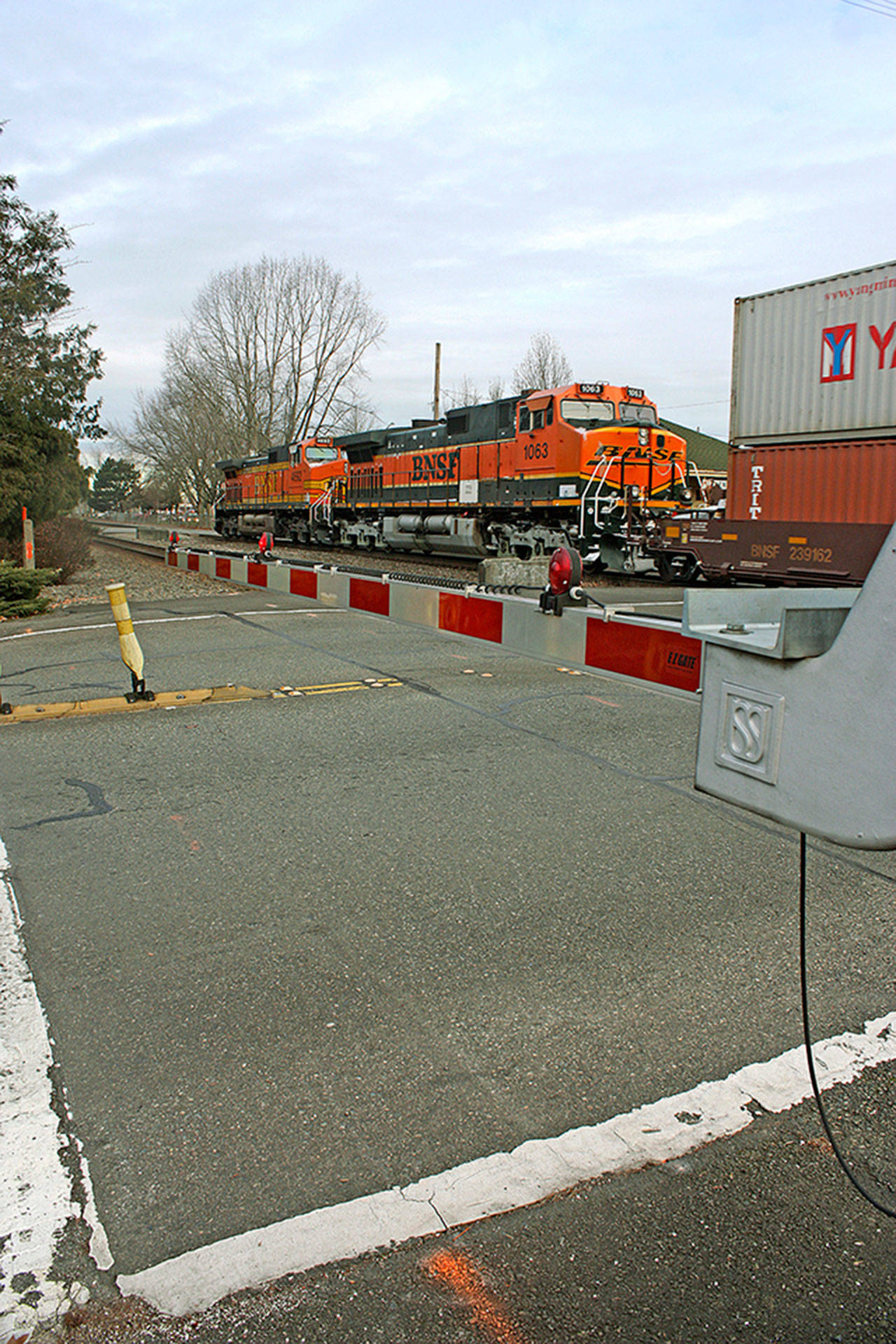 The Kent City Council approved funds to start a quiet zone along railroad crossings downtown so train engineers no longer have to blow their horns. FILE PHOTO, Kent Reporter