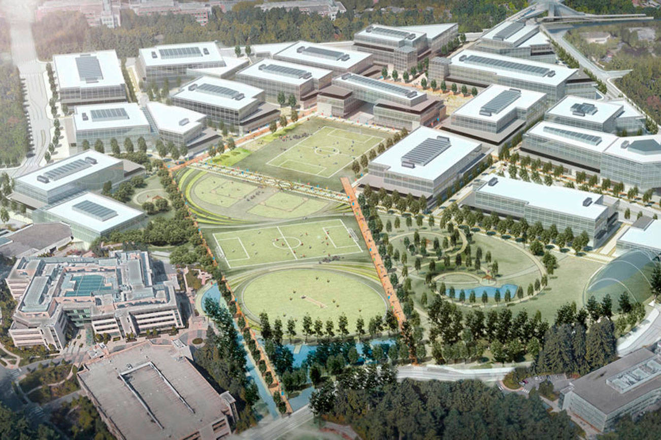 Microsoft announces massive expansion to Redmond campus