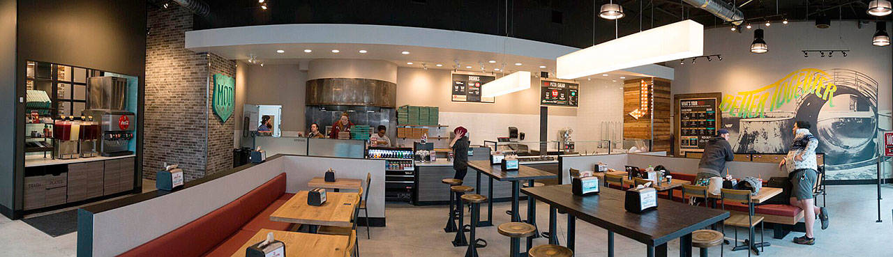 MOD Pizza joins the restaurant lineup at Kent Station. COURTESY PHOTO, Shawn Nichols