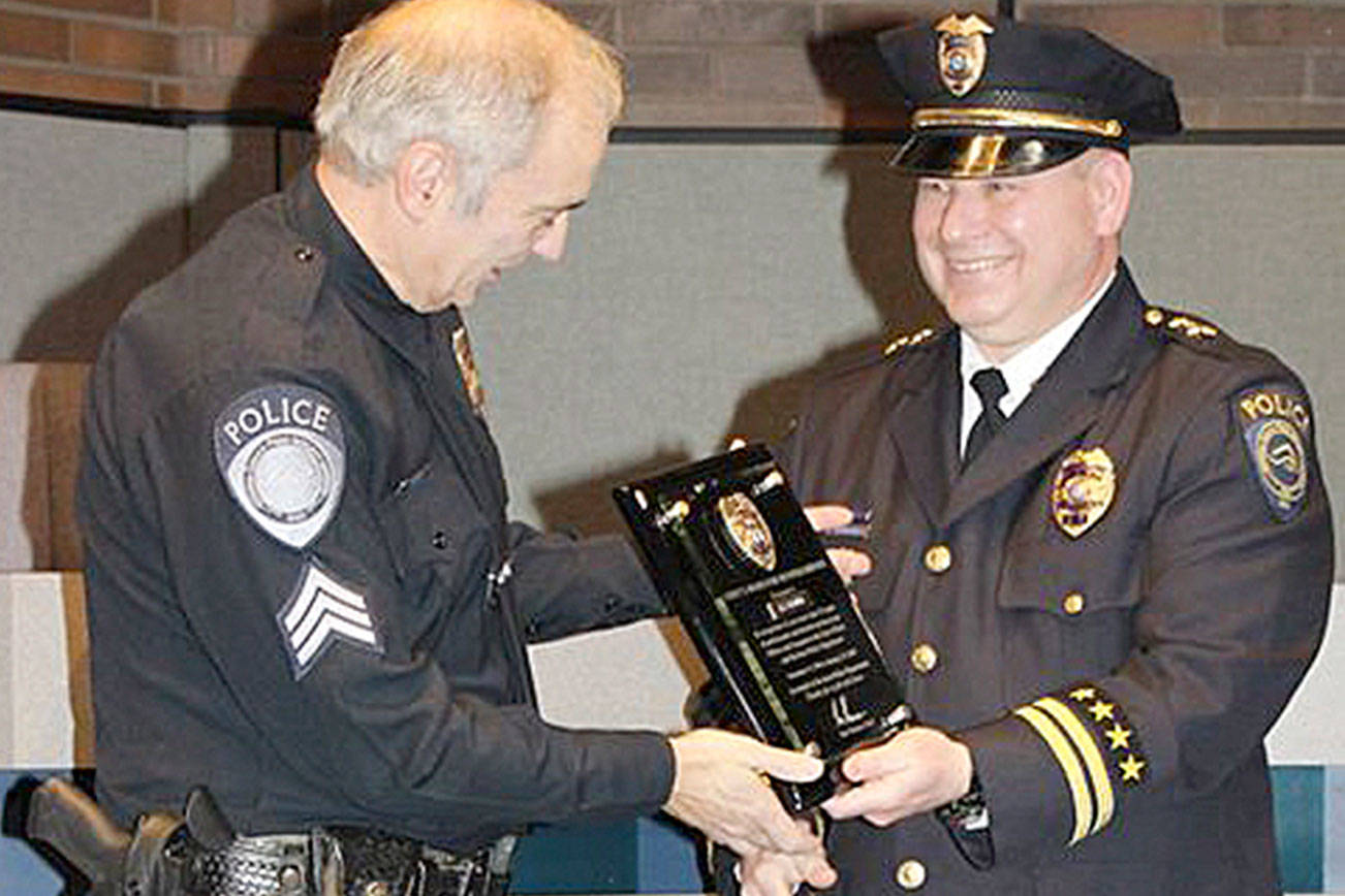Kent Police honor Gagner for 33 years of service