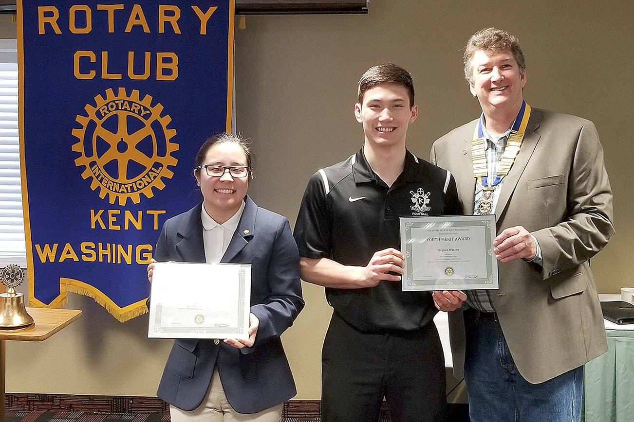 Kent Rotary honors top students from Kentwood