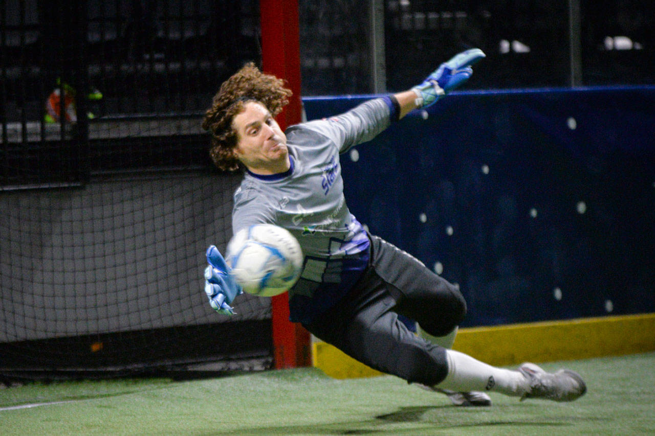 Stars goalkeeper Danny Waltman is fifth in the league in wins with 10. COURTESY PHOTO