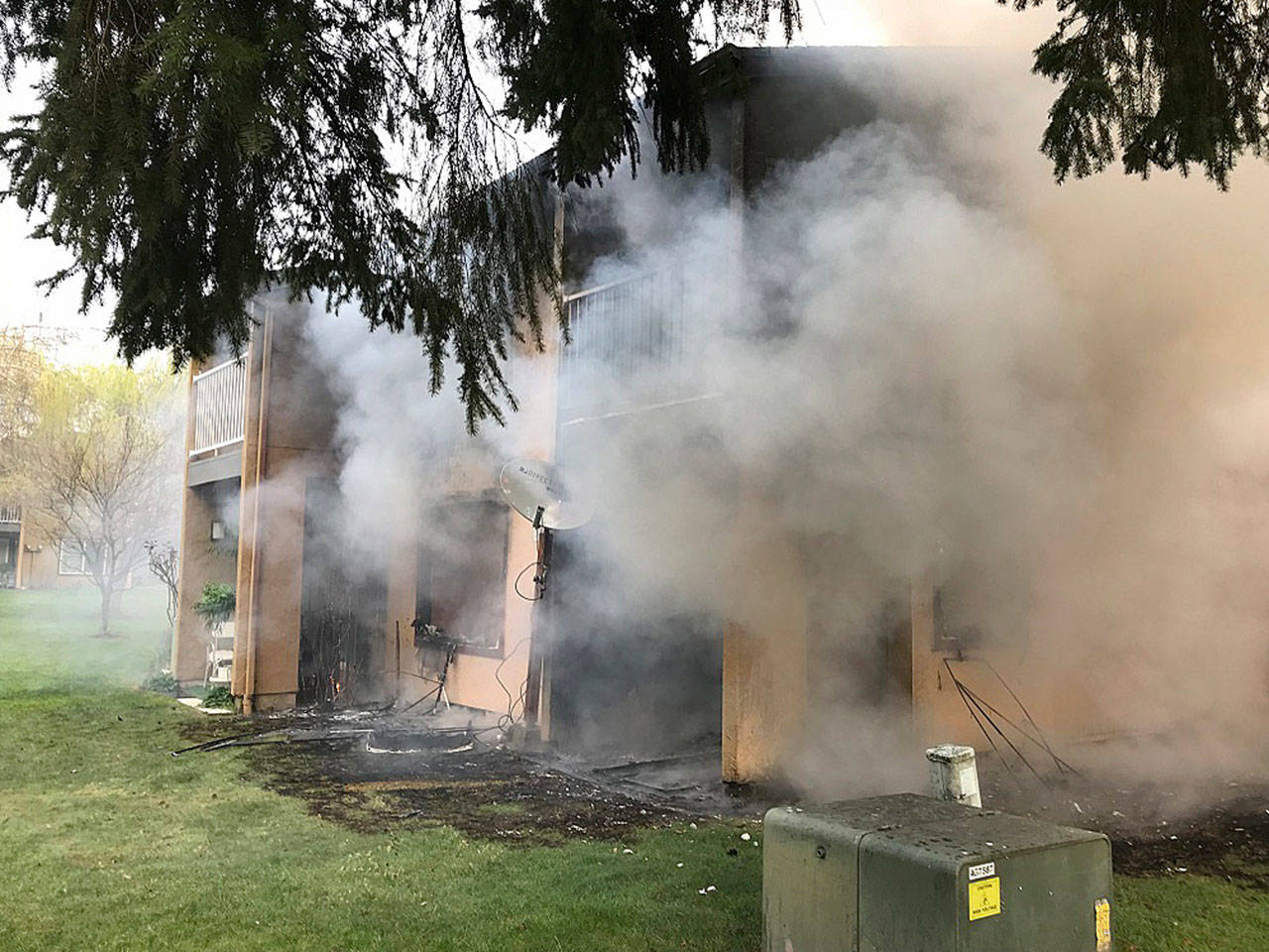 Kent apartment fire displaces six people on East Hill Kent Reporter