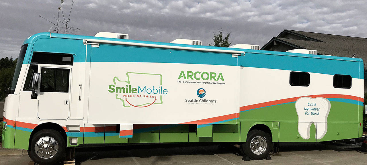 The SmileMobile, a dental office on wheels, provides dental care to children and pregnant women who might not otherwise have access to dental care. COURTESY PHOTO