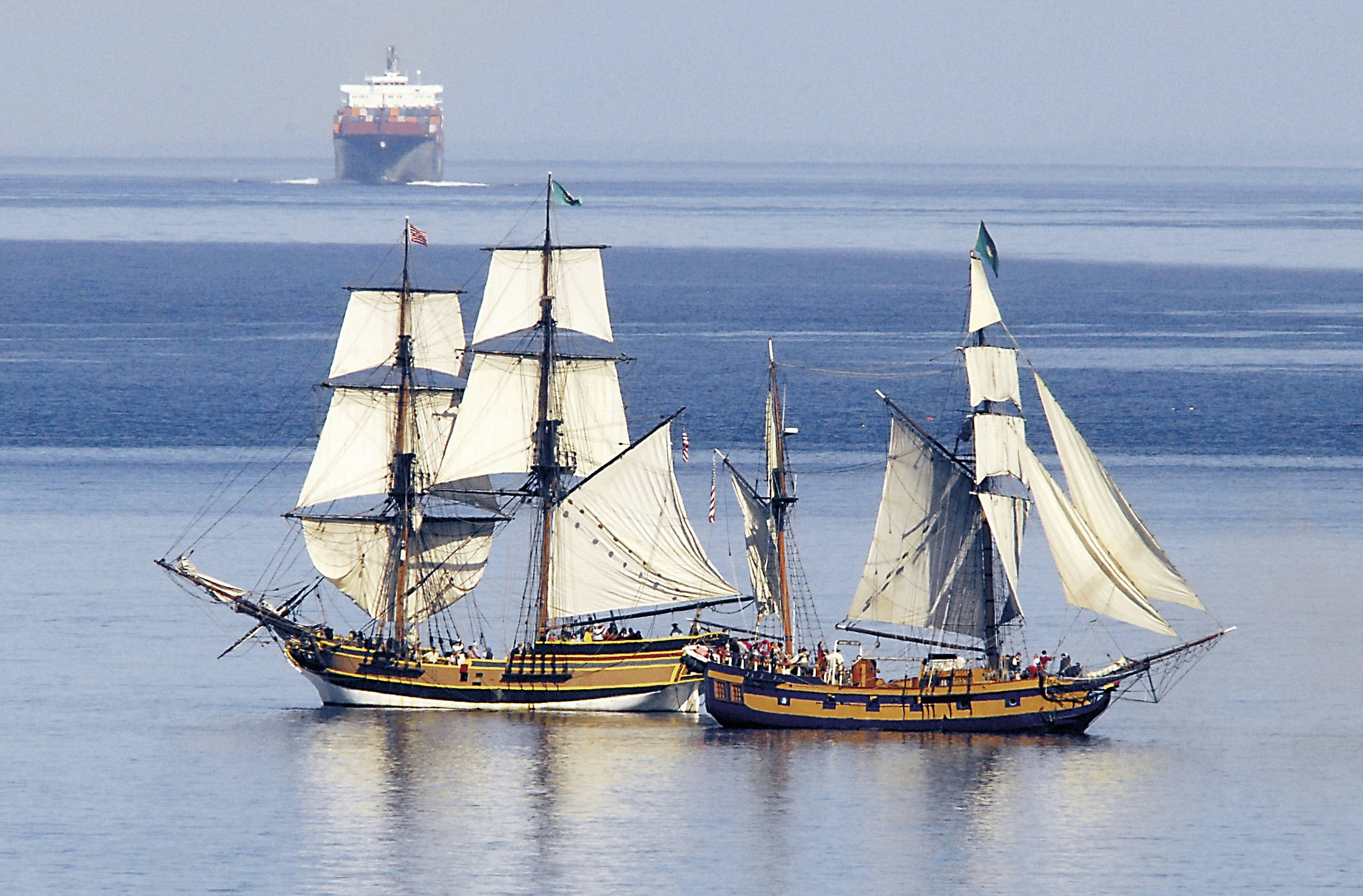 Tall ships visit Port Ludlow for sailings, tours