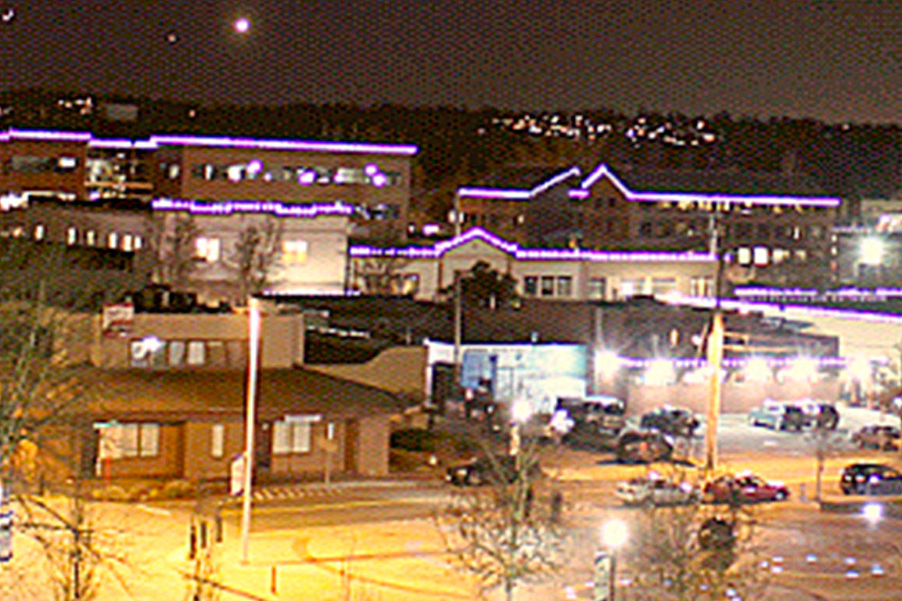 Roof lights brighten downtown Kent Historic District