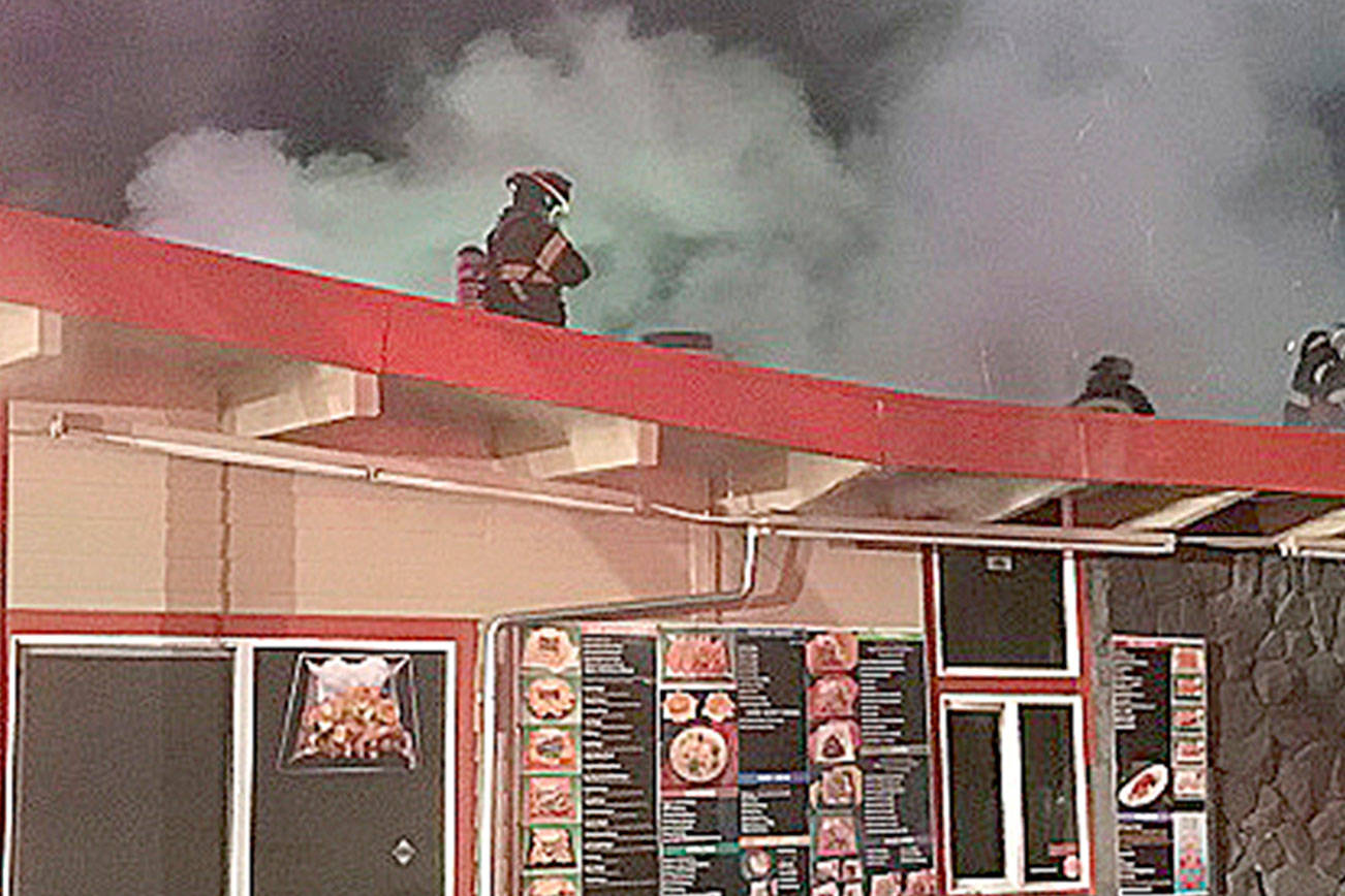Fire damages Country Burger and Teriyaki in Kent