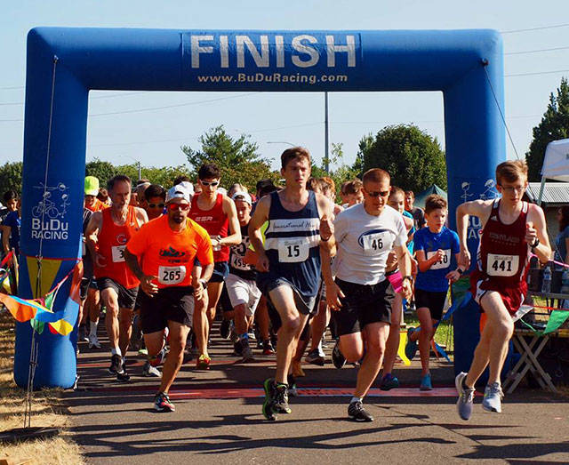 Runners hit the course for the Kent Cornucopia Days Fun Run/Walk on Saturday, July 14. COURTESY PHOTO