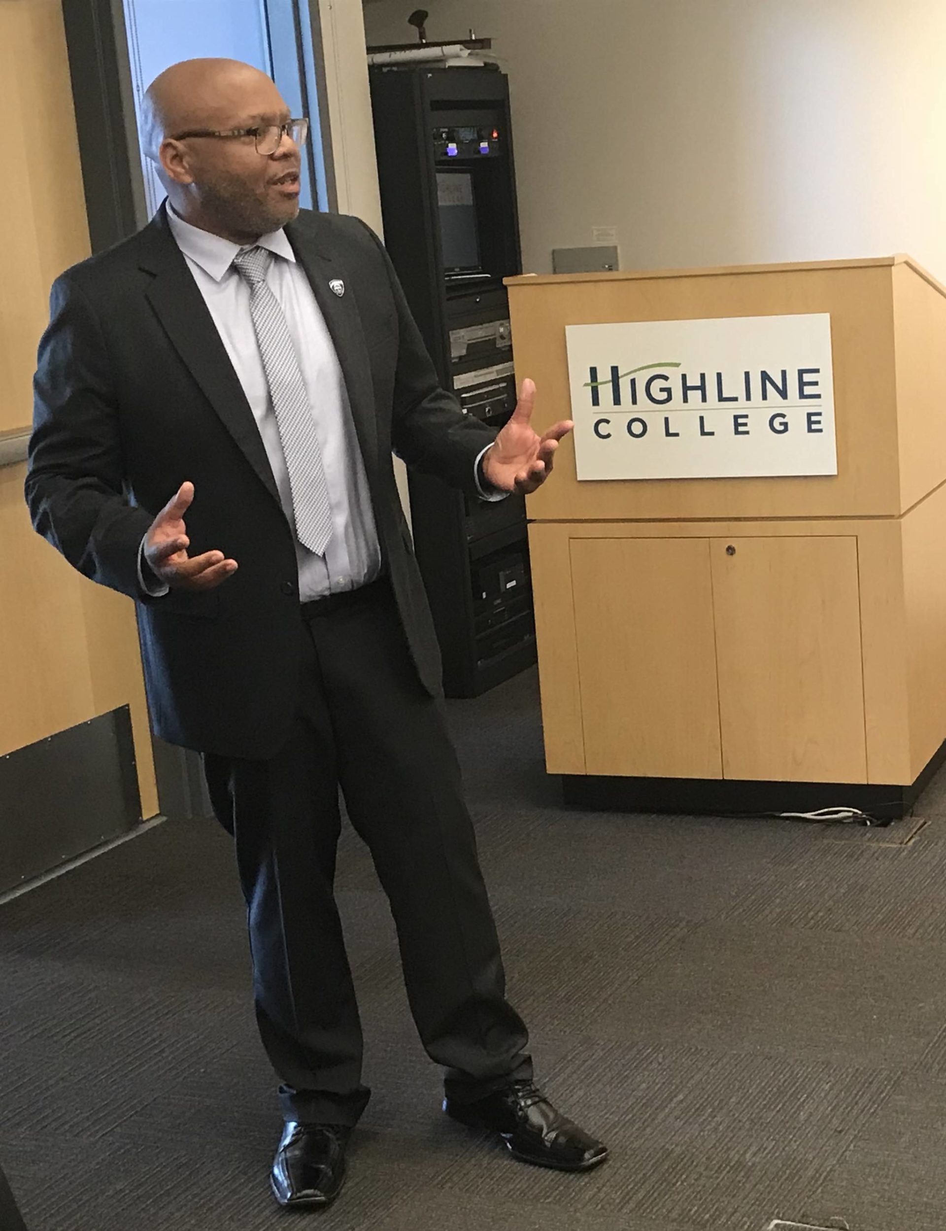 Highline College new president John Mosby Kent Reporter