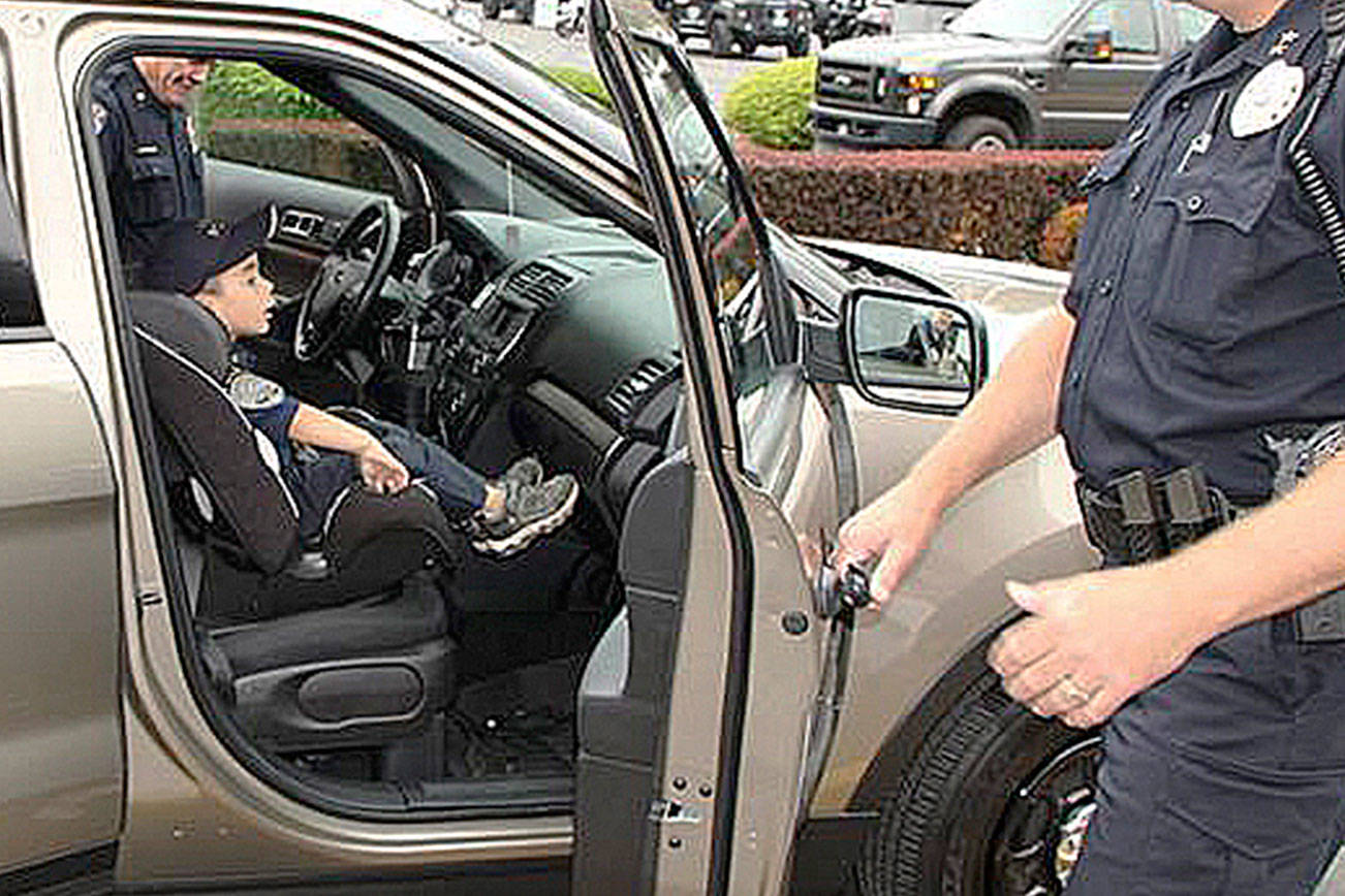 Kent Police help children celebrate Chief for a Day