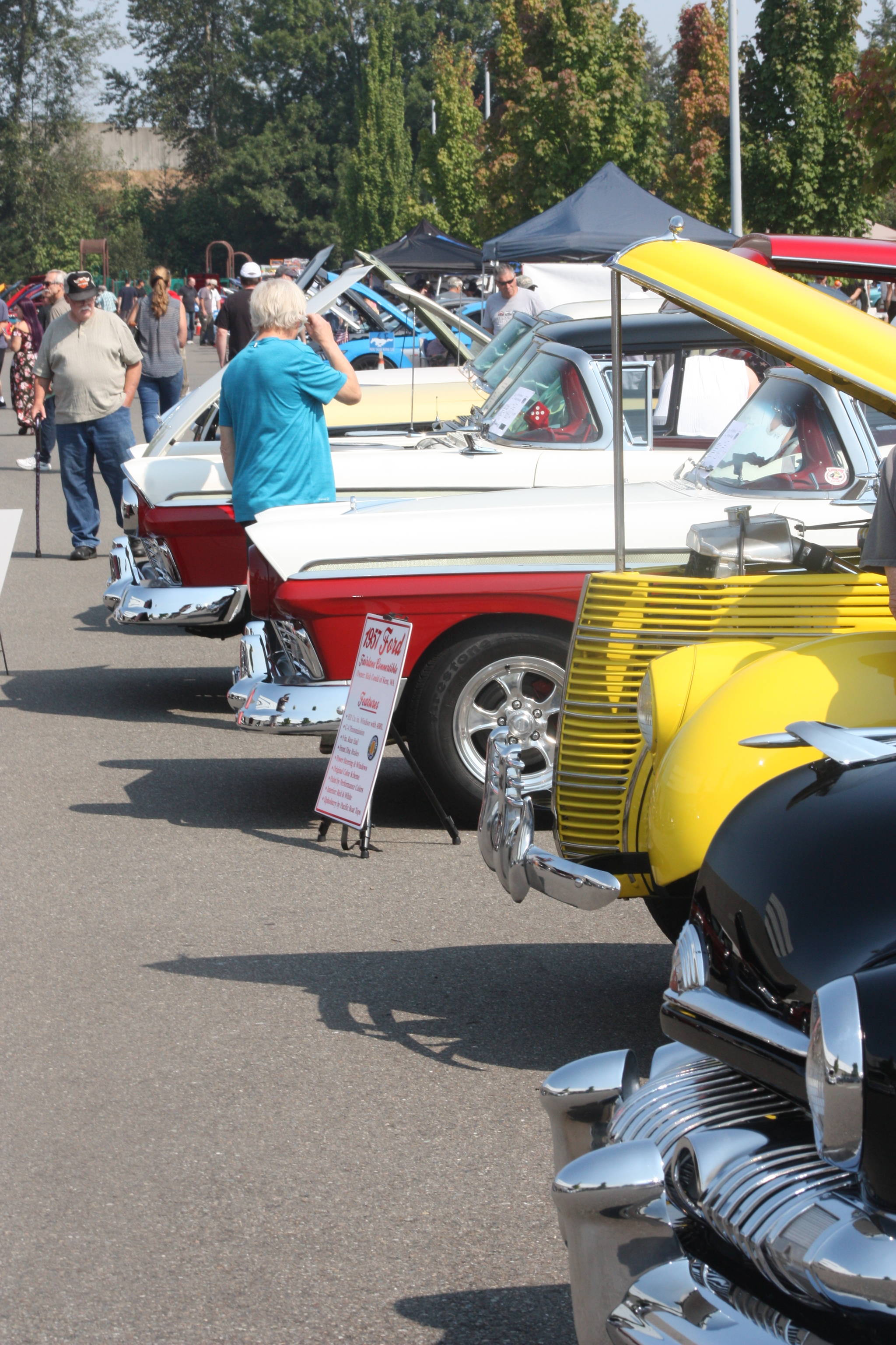 The All-Ford Show Mustang Roundup attracted a large collection of makes and models of yesteryear and today. MARK KLAAS, Kent Reporter