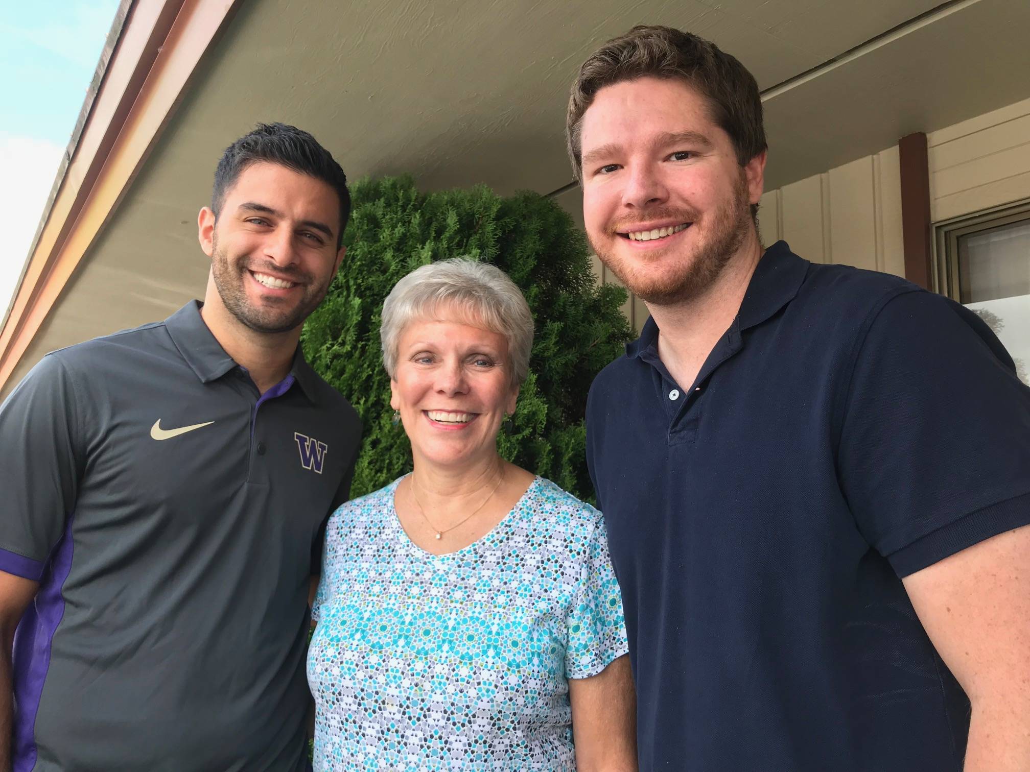 After 40 years of dentistry, Dr. Sue Hollinsworth is retiring, passing on her practice to Drs. Kooroush Mansourzadeh, left, and Brent Spencer. MARK KLAAS, Kent Reporter