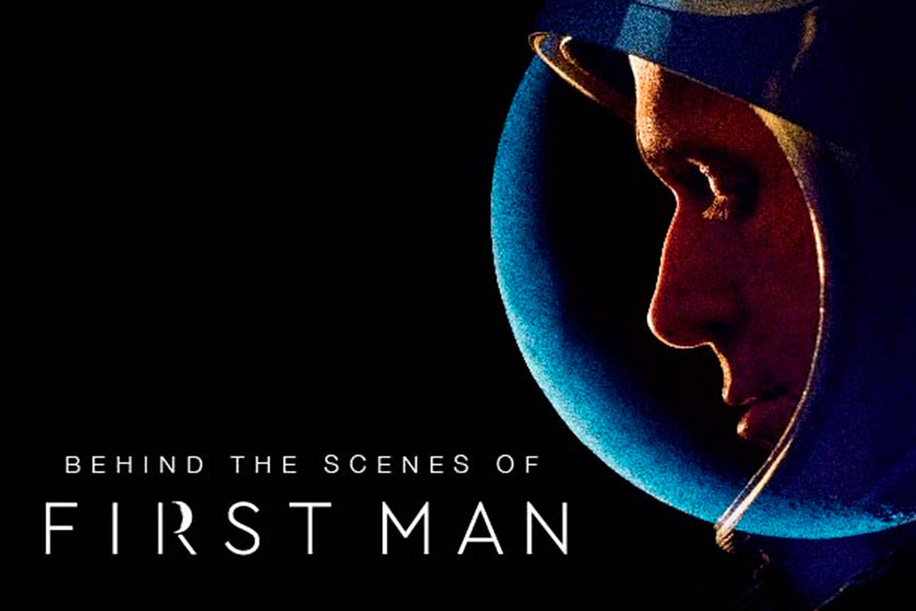 Ryan Gosling plays astronaut Neil Armstrong in the film, “First Man.” COURTESY PHOTO