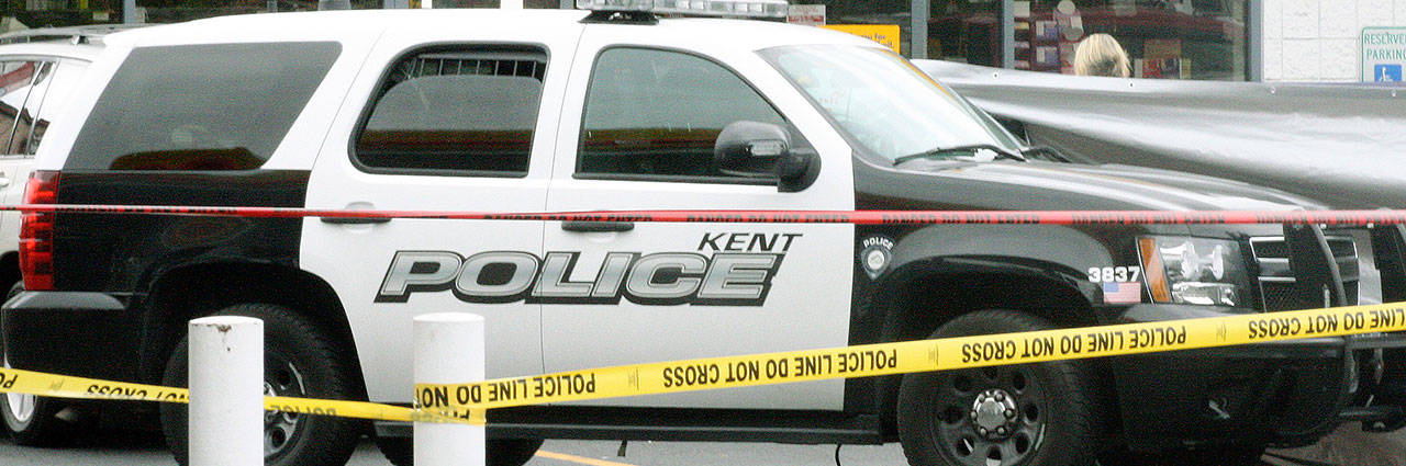 Kent officers capture man who fled after pulling knife during dispute