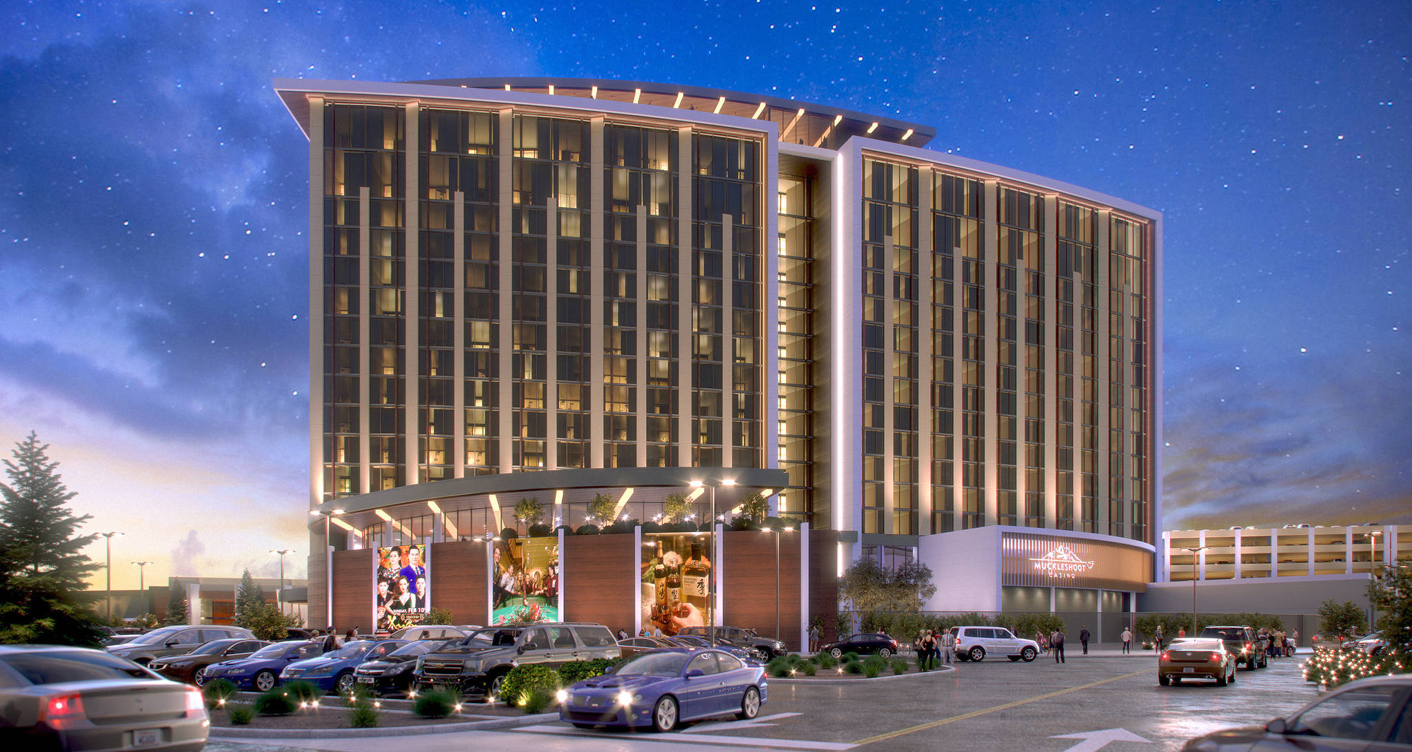 Muckleshoot Indian Tribe to develop luxury hotel at Auburn casino