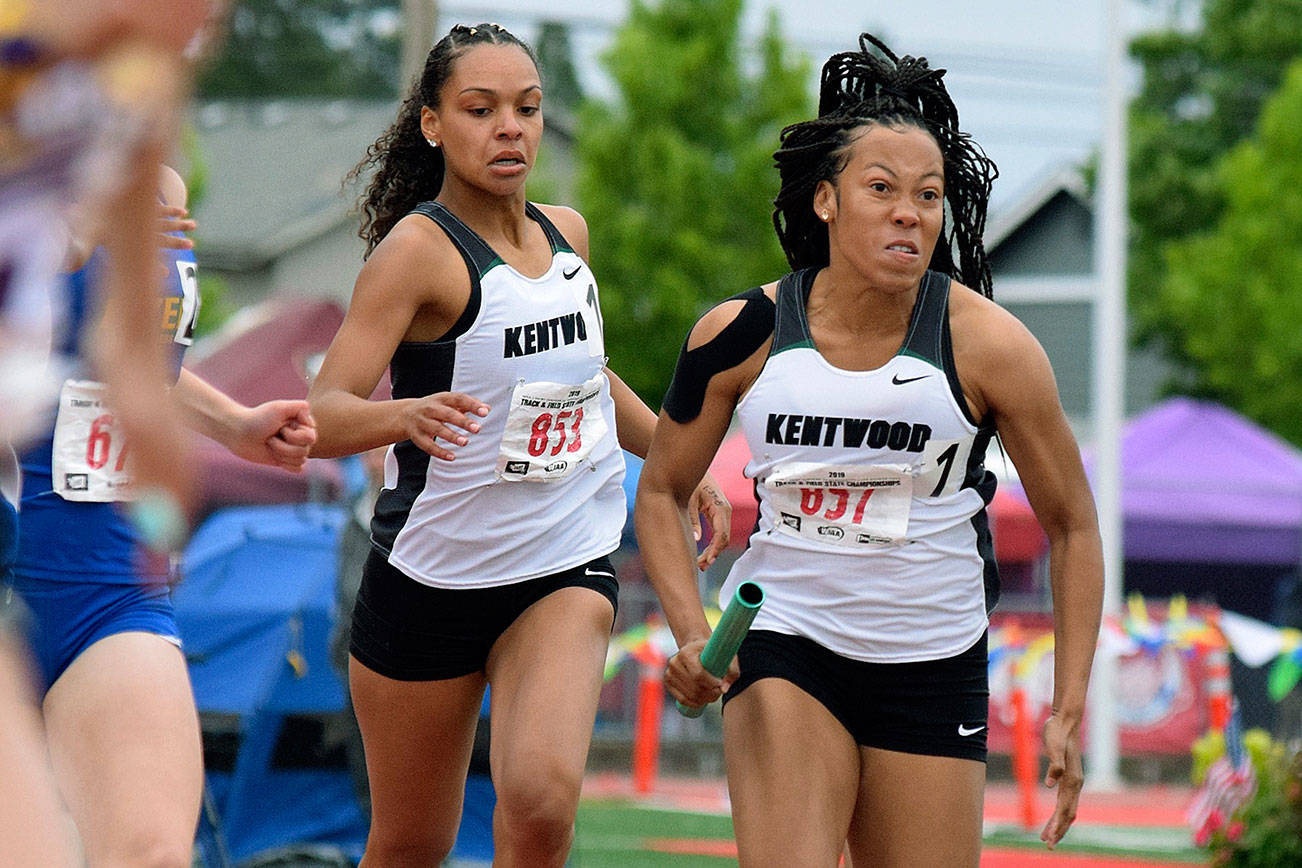 Kentwood girls finish strong at state
