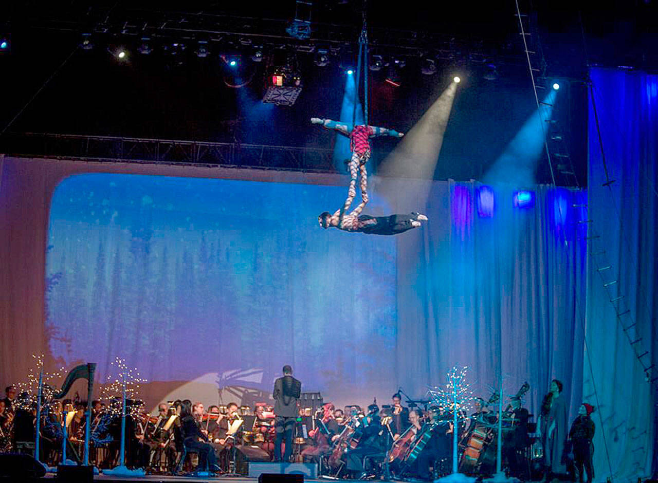 Cirque Musica presents Holiday Wishes Nov. 21 at Kent’s ShoWare Center