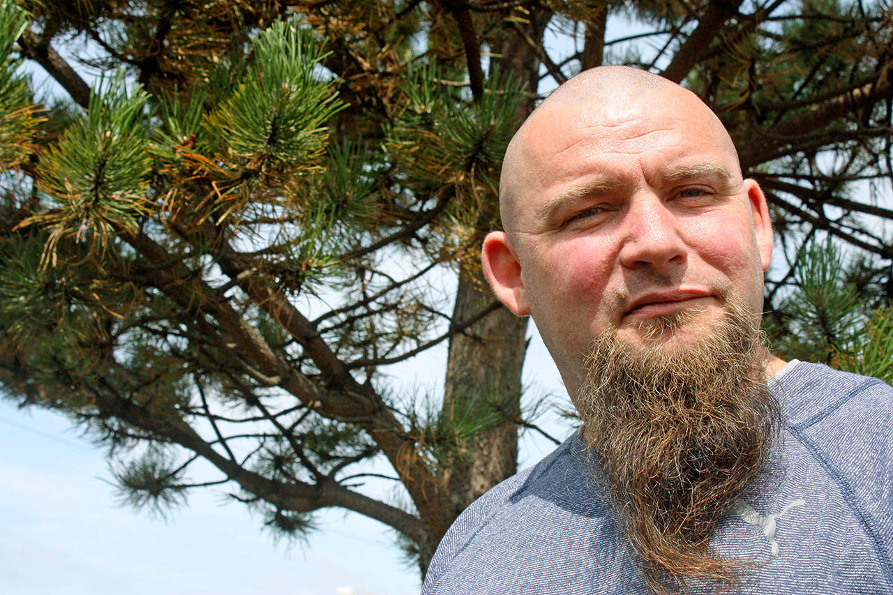 Kent’s Ian Simmers is rebuilding his life after spending 24 years in jail for a crime, he said, he didn’t commit. Since his release from prison six months ago, Simmers has found peace and purpose. MARK KLAAS, Kent Reporter