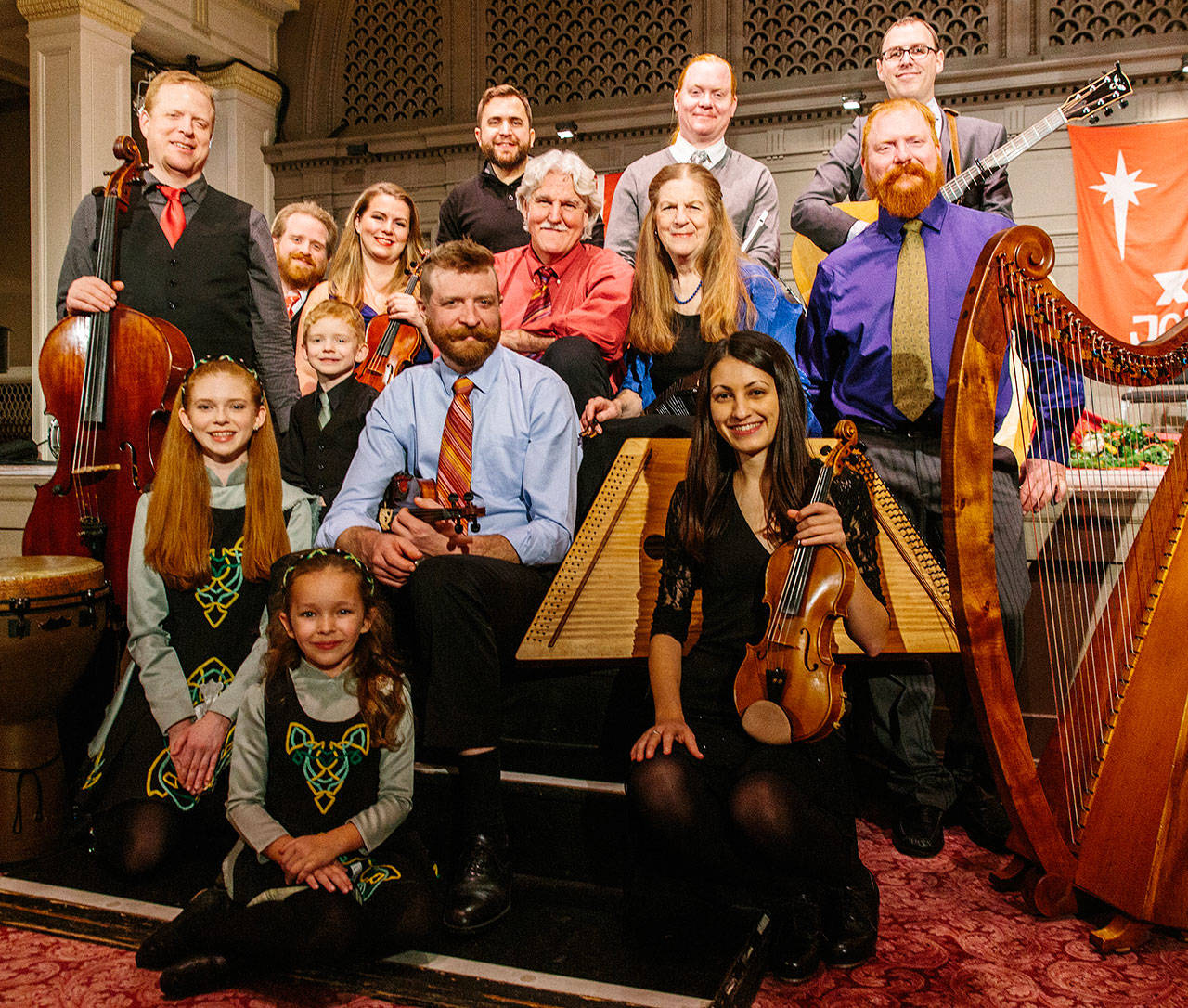 Magical Strings will perform their annual Celtic Yuletide concert on Dec. 8 at Kent-Meridian Performing Arts Center. COURTESY PHOTO, City of Kent