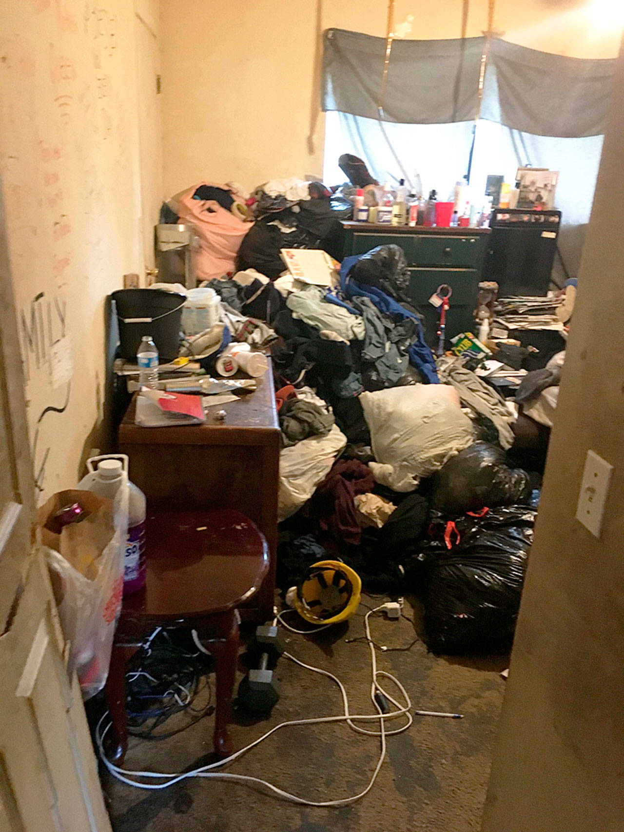 When Kent Police executed a search warrant on a West Hill home officers discovered unlivable conditions. COURTESY PHOTO, Kent Police
