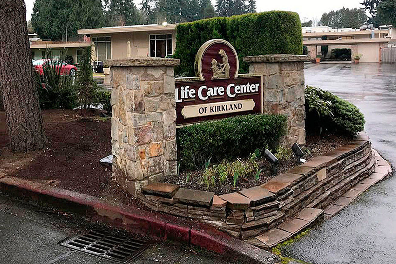 At least two of the confirmed COVID-19 cases originated from the Life Care Center nursing facility in Kirkland. Samantha Pak/Sound Publishing
