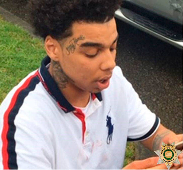 The King County Sheriff’s Office is looking for help to find Eddie Sulcer, 17, wanted in a fatal shooting April 24 in SeaTac. COURTESY PHOTO, King County Sheriff’s Office
