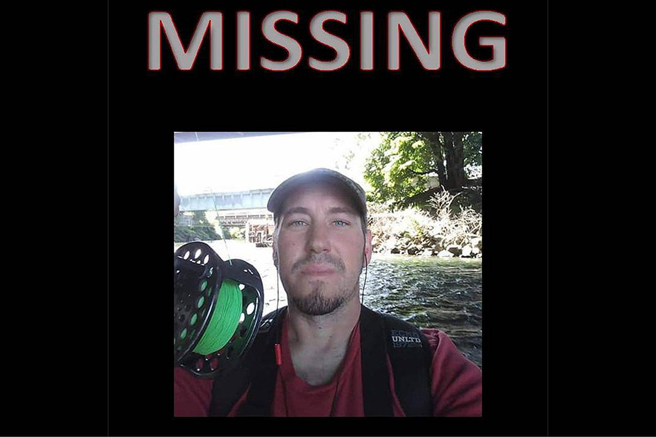 Ian Eckles, 41, of Kent has been missing since May 17 when he traveled to Central Washington to meet friends for a turkey hunt and never showed up. COURTESY PHOTO