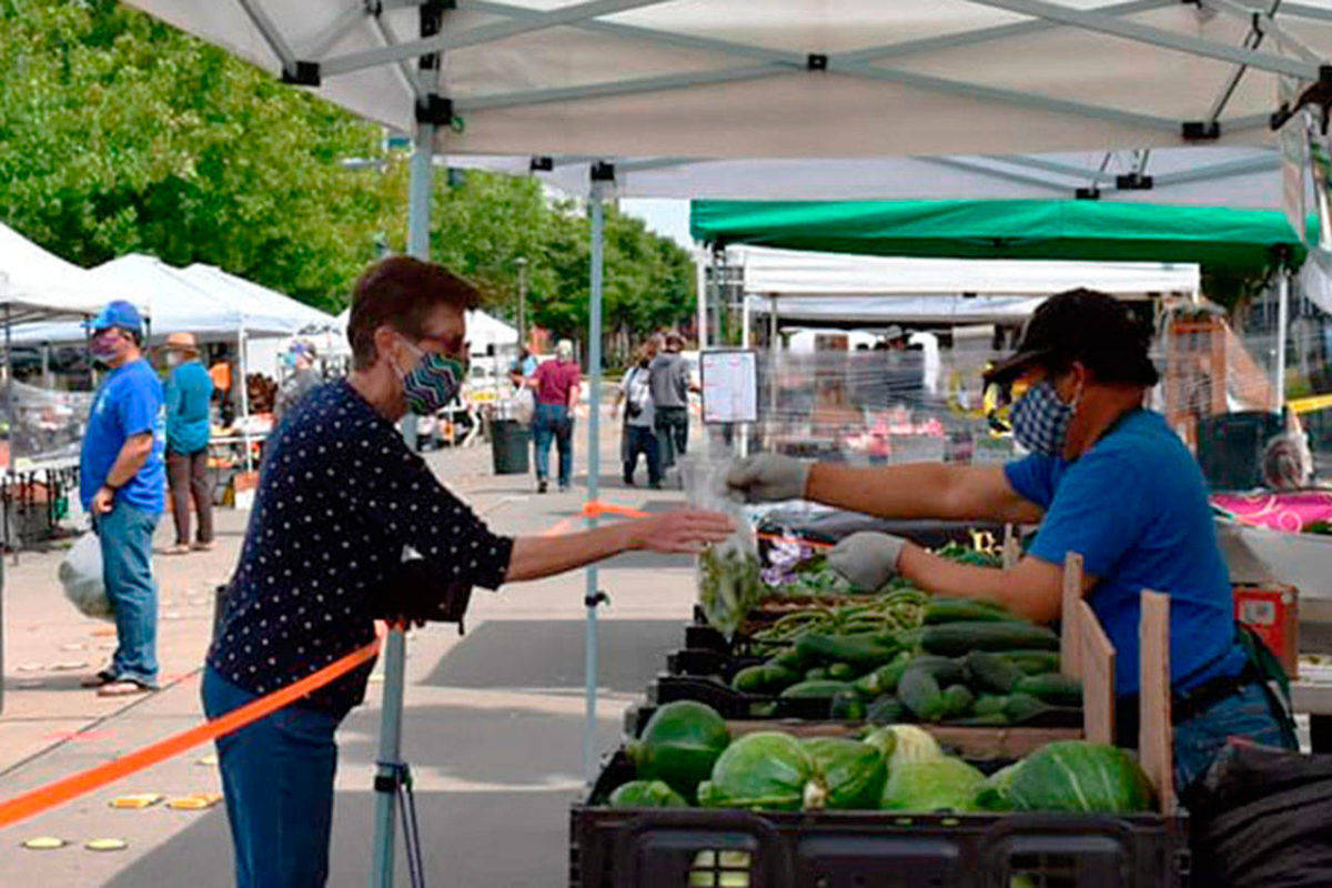The final day for the Kent Farmers Market will be Saturday, Aug. 1. The Kent Lions Club, which operates the market, decided to suspend the market for the rest of 2020 due to COVID-19. COURTESY PHOTO, Kent Farmers Market