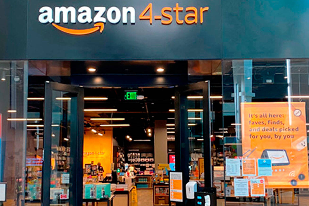 Amazon 4-star store opens at Westfield Southcenter in Tukwila