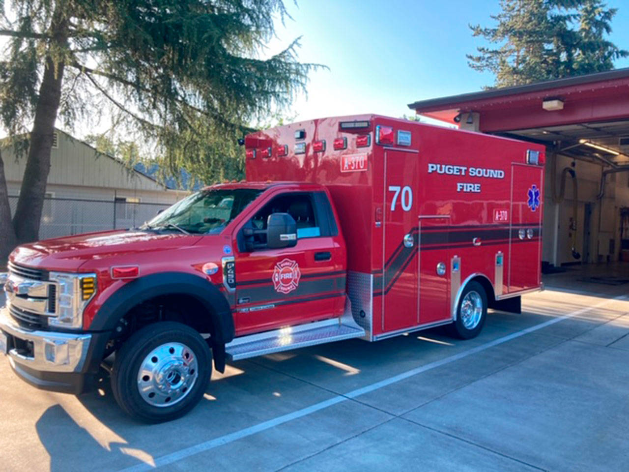 A new aid car purchased by Puget Sound Fire that will work out of the downtown Kent station. COURTESY PHOTO, Puget Sound Fire