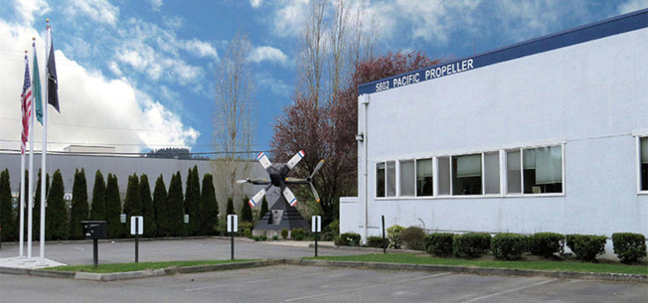 Pacific Propeller International has a 64,000-square-foot facility in Kent. COURTESY PHOTO, Pacific Propeller
