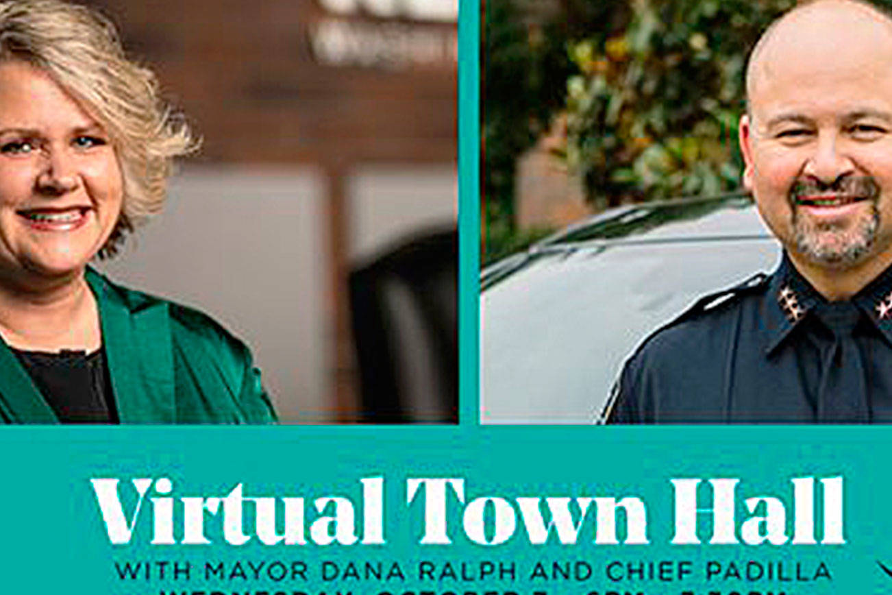 Virtual town hall set with Kent mayor, police chief