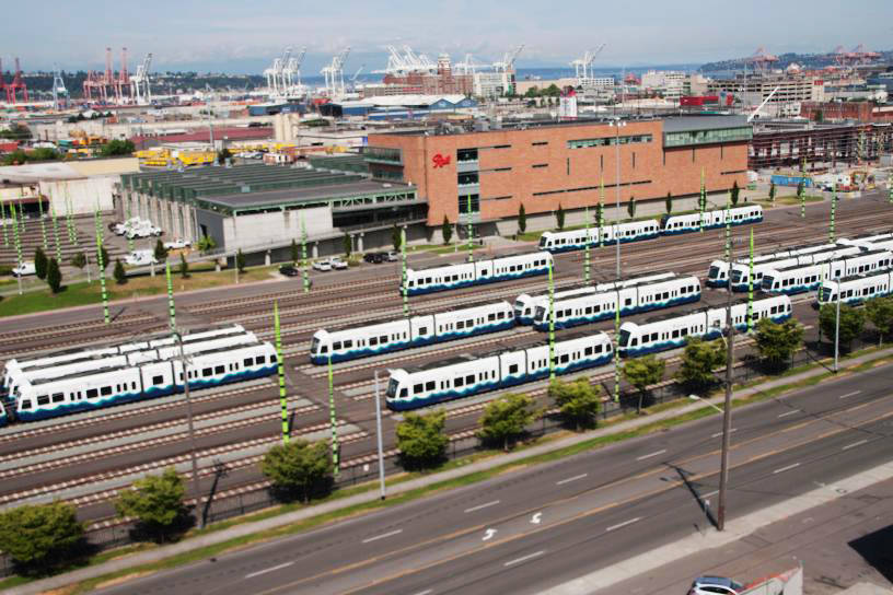 Sound Transit’s Operations and Maintenance Facility in South Seattle. COURTESY PHOTO, Sound Transit