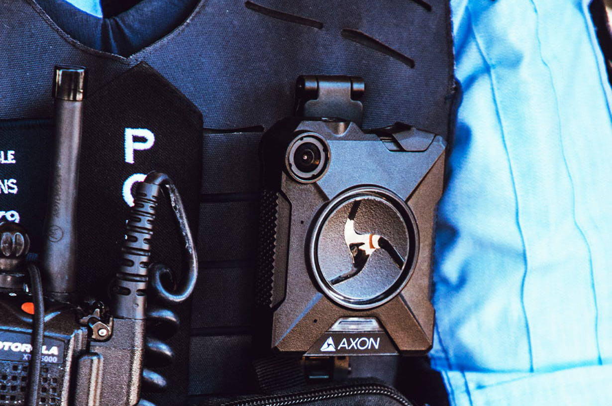 An Axon body-worn police camera. COURTESY PHOTO, Axon