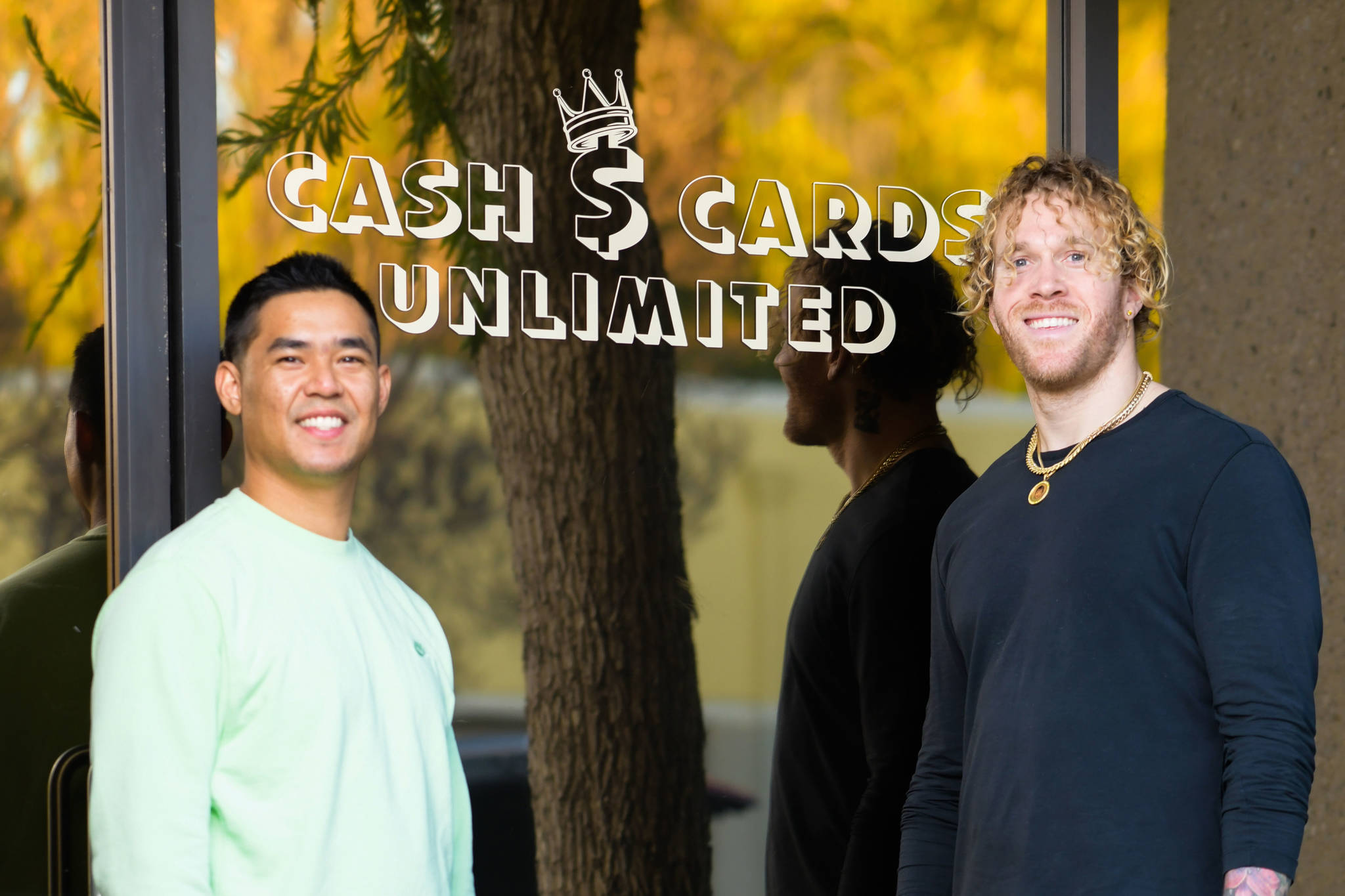 Cash Cards Unlimited partners, left: Nick Nugwynne, right: Cassius Marsh (photo credit: Cash Cards Unlimited)