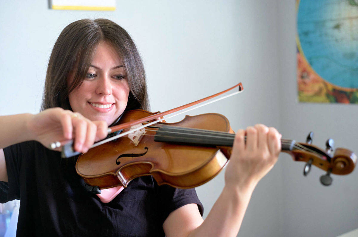 Kentridge High School’s Madison Wooley will compete April 9-11 at Benaroya Hall in Seattle as part of Key to Change’s annual Solo String Festival. COURTESY PHOTO, Kent School District