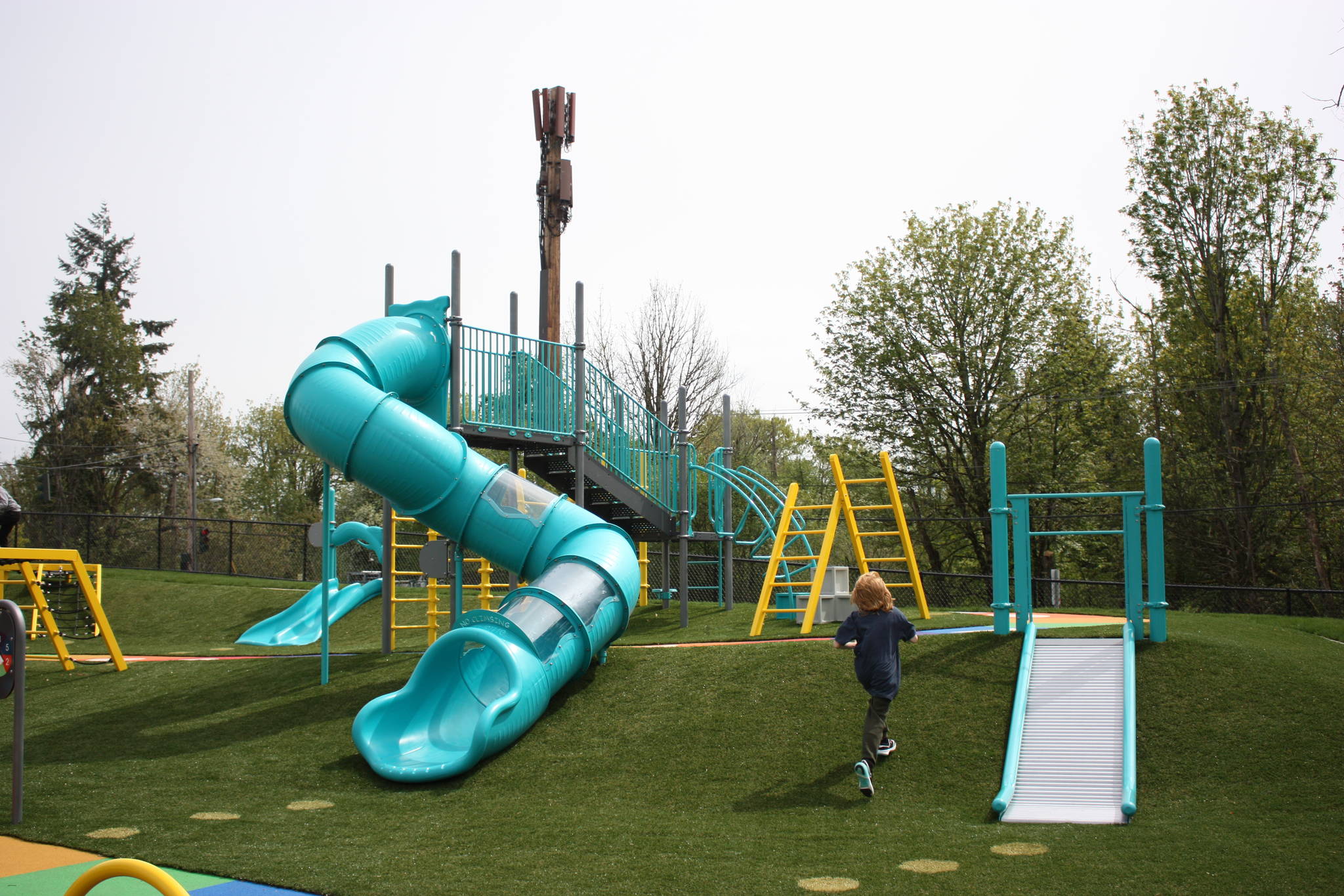 Newly constructed playground at West Fenwick Park. CAMERON SHEPPARD, Sound Publishing