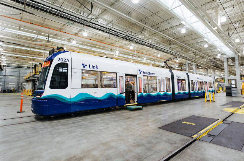 Sound Transit will add 152 new light vehicles to its expanding system by 2024, including a new route from SeaTac to Federal Way. The first of the new vehicles were entered into service in May. COURTESY PHOTO, Sound Transit