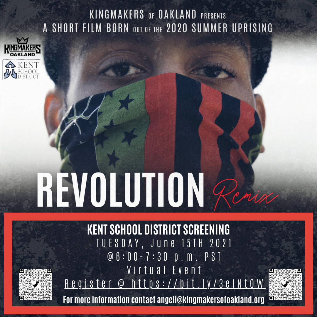The Kent School District will host a special private virtual screening of “Revolution Remix” on June 15. COURTESY IMAGE, Kent School District