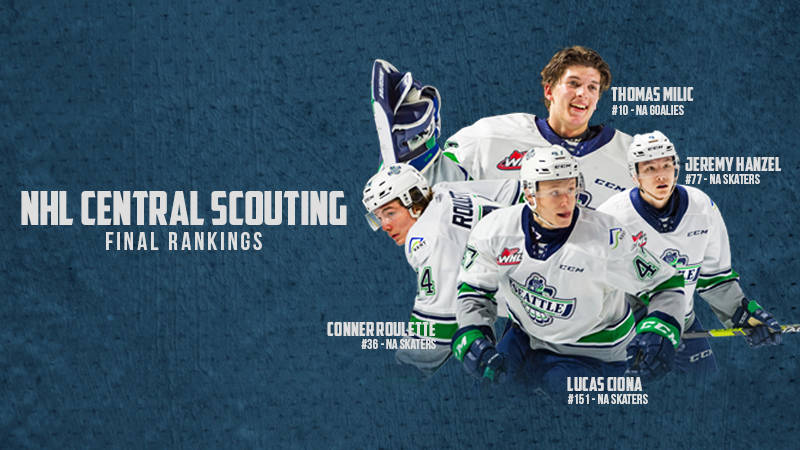 Four Seattle Thunderbirds players are ranked to be taken in the NHL Draft July 23-24. COURTESY IMAGE, Seattle Thunderbirds