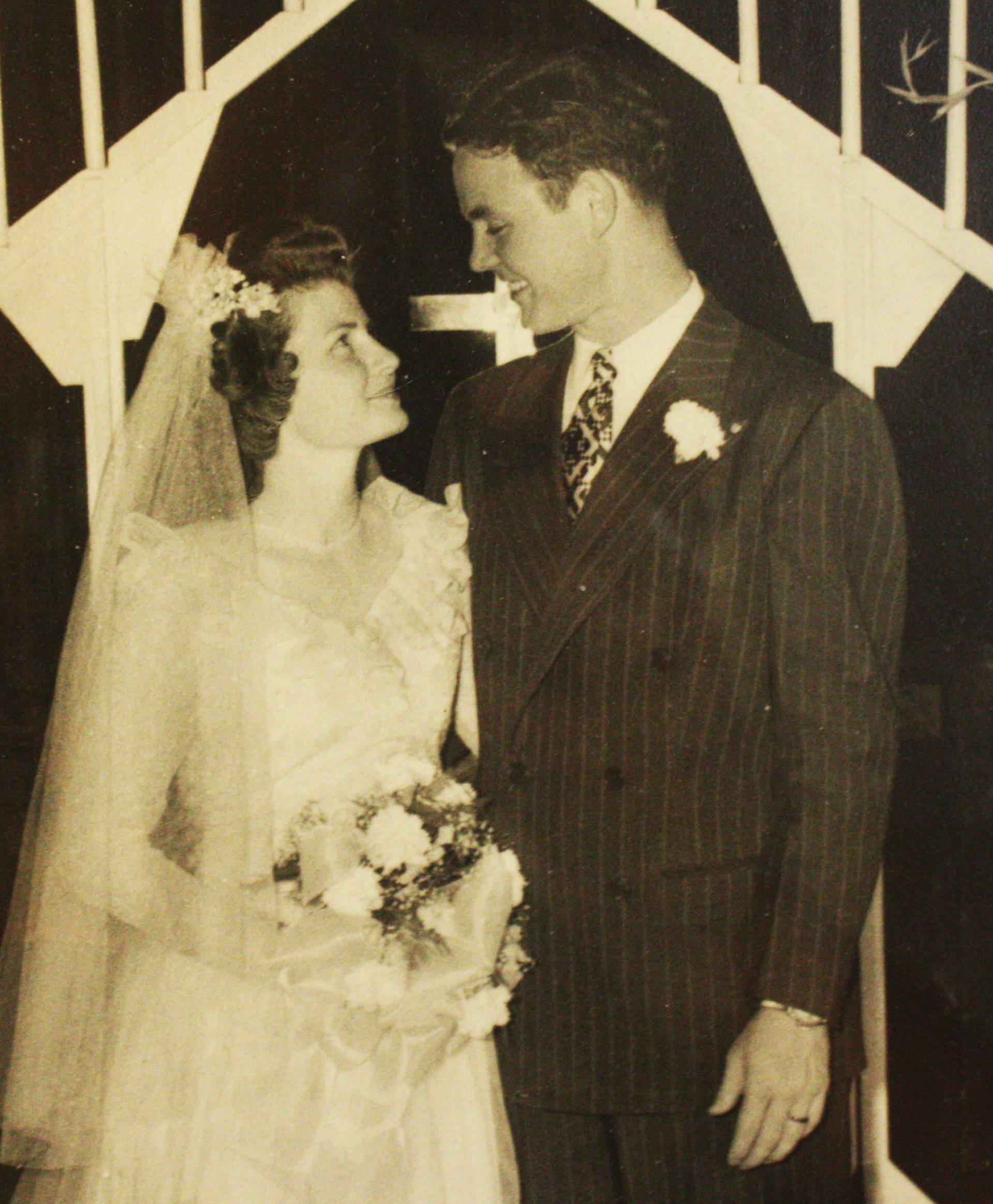 Kent’s Bobbie and Roland Allen were married May 31, 1946, making this year their 75th wedding anniversary. COURTESY PHOTO, Allen family