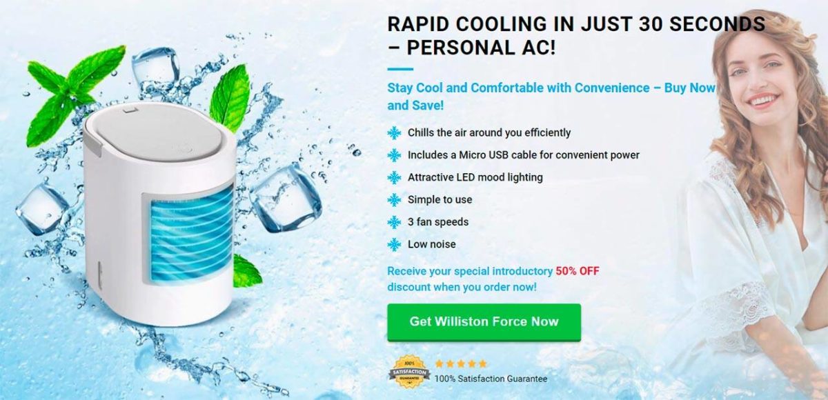 Williston Force AC Review Portable AC Unit Worth It or Scam Kent