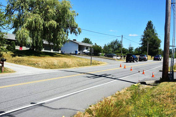 The King County Sheriff’s Office is looking for suspects in a fatal hit and run that occurred Sunday, July 18 near the 23800 block of Southeast 216th Street near Maple Valley. A 53-year-old man jogging along the road was killed. COURTESY PHOTO, King County Sheriff’s Office
