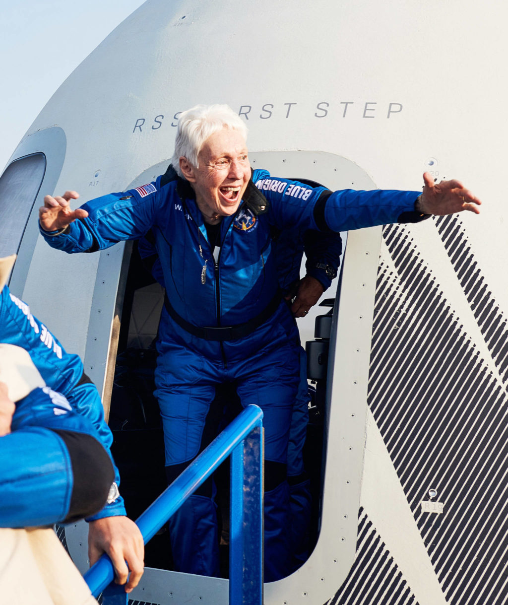 Kentbased Blue Origin completes its first human flight into space