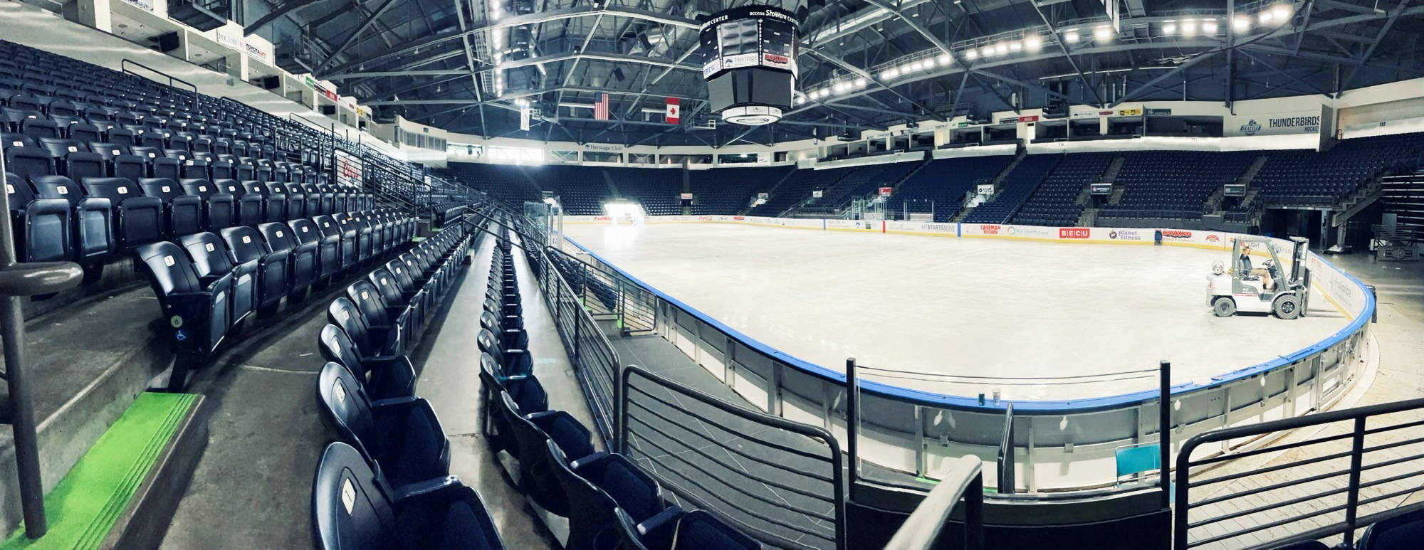 A $3.1 million grant awarded by the U.S. Small Business Administration to the city-owned accesso ShoWare Center in Kent will help cover losses and expenses during the pandemic. COURTESY PHOTO, Seattle Thunderbirds