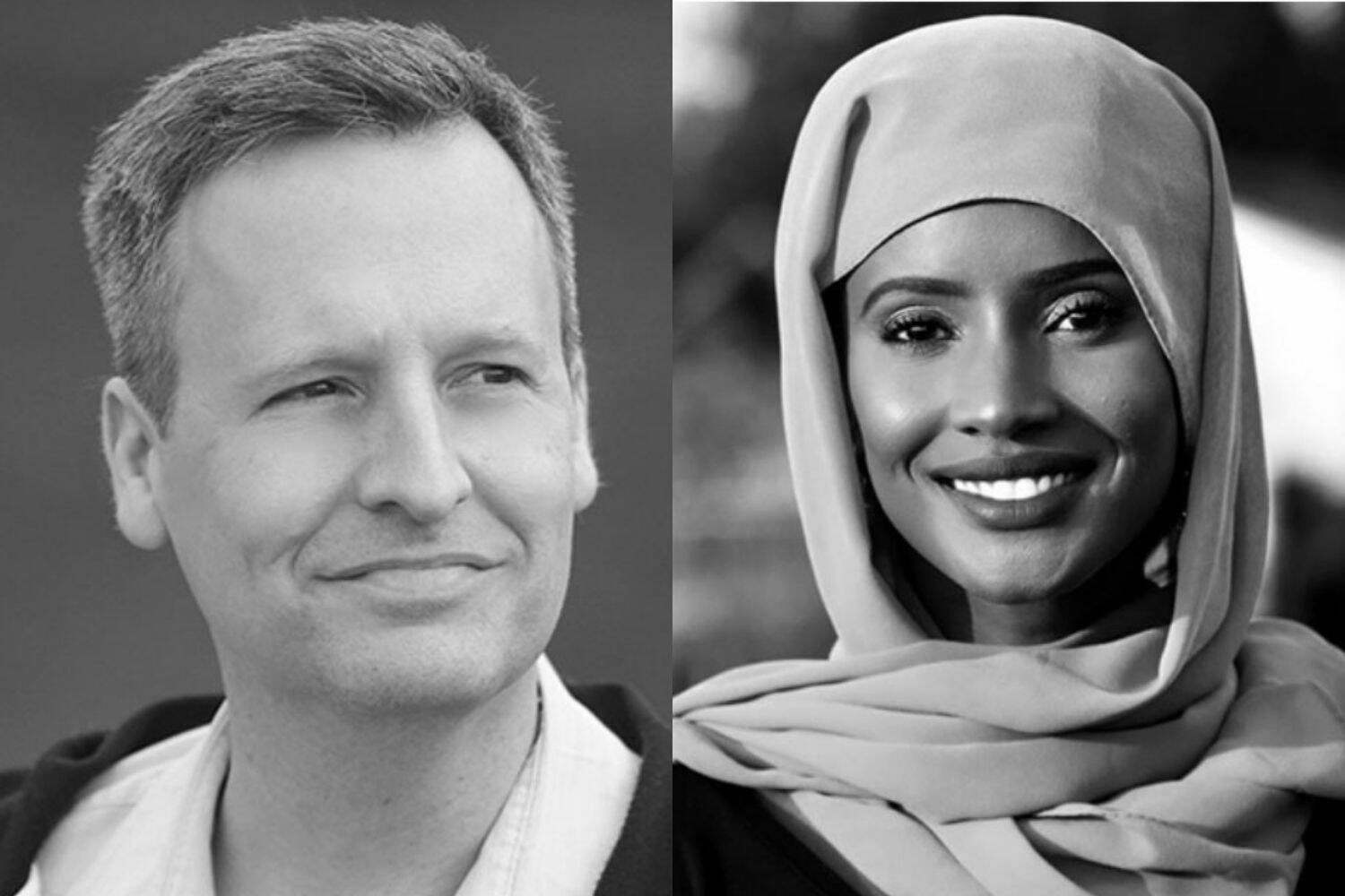 Left: Dave Upthegrove, right: Shukri Olow (screenshot from King County website)