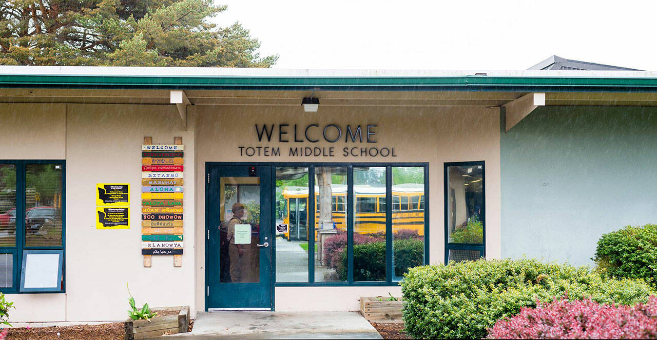 Totem Middle School, 26630 40th Ave. S., in Kent. The school is in the Federal Way district. COURTESY PHOTO, Federal Way Public Schools