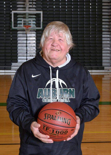 Portrait of Bobby Vogel for the Auburn High School basketball team. Photo courtesy of Auburn High School.