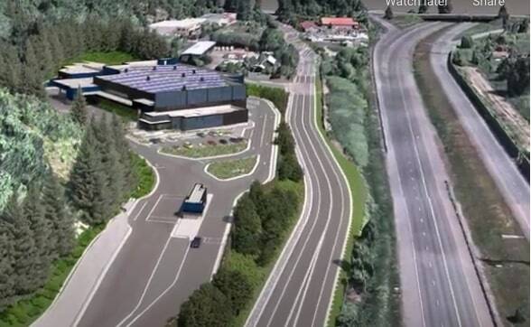 This rendering depicts the future transfer station in Algona from the air. Courtesy King County Solid Waste